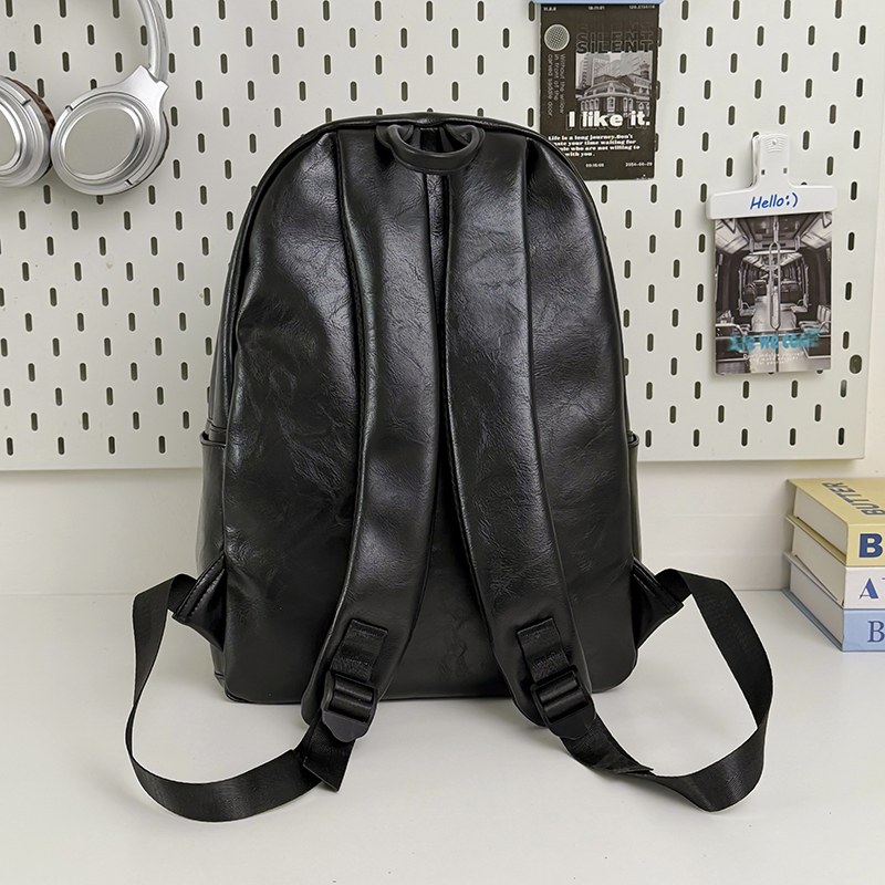 Leather Work Rucksack Mens - Mochila de cuero sintético para mujer
