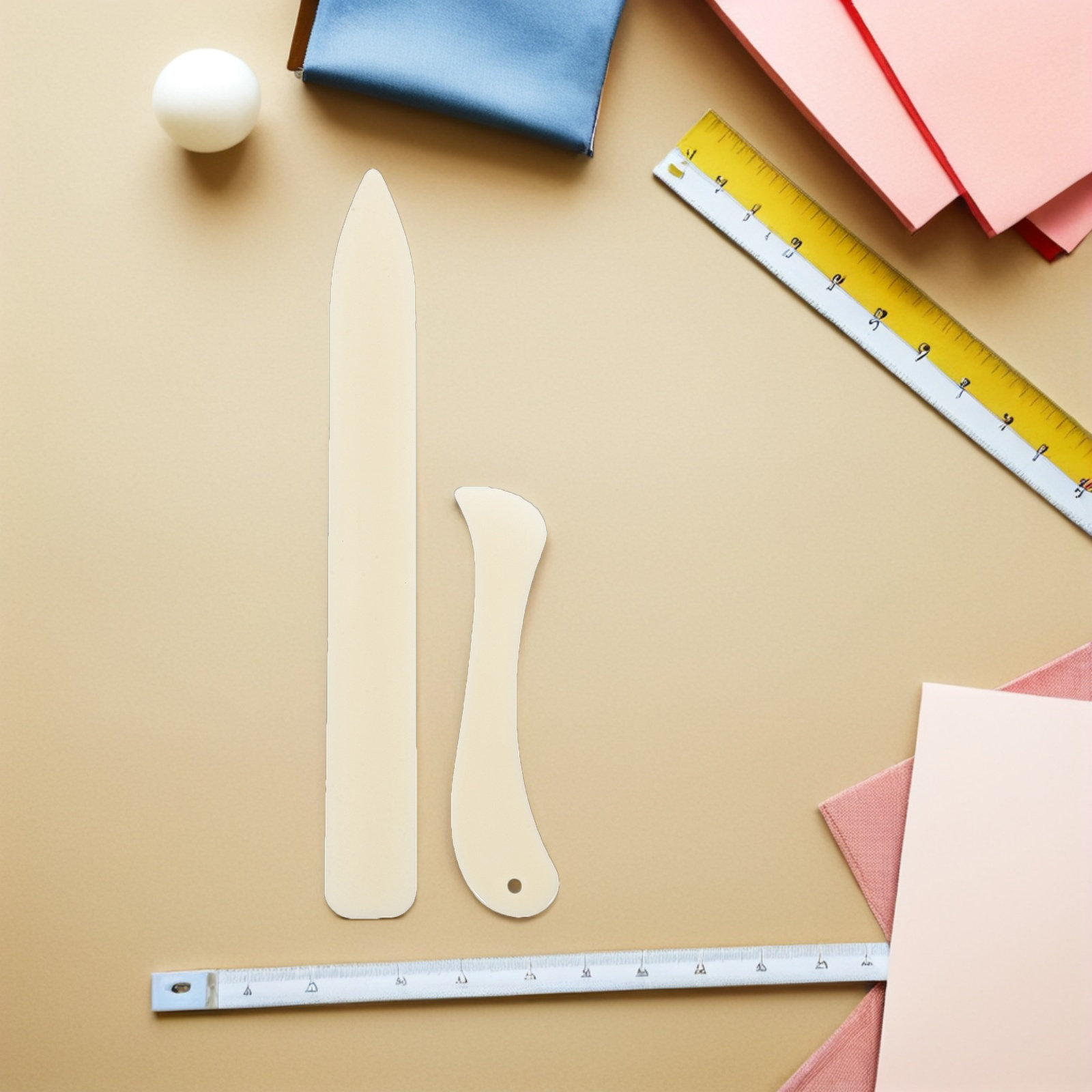 Bone Folder Tool - 1 juego de plegadores de papel