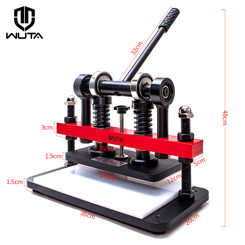 WUTA-máquina troqueladora Manu - Leatherwork Machine reseña y precio