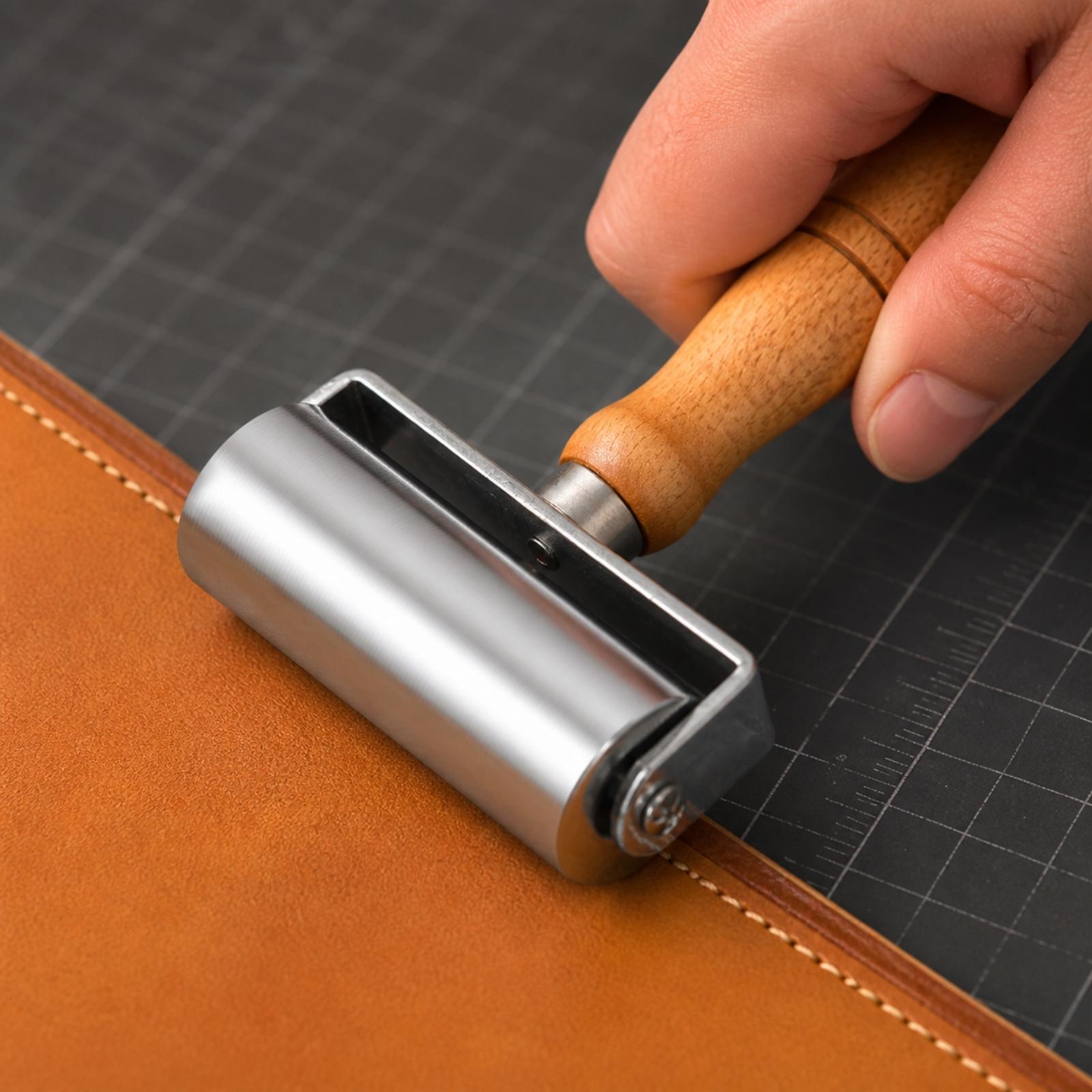 Rodillo de prensado para traba - Leatherwork Hand Press reseña y precio